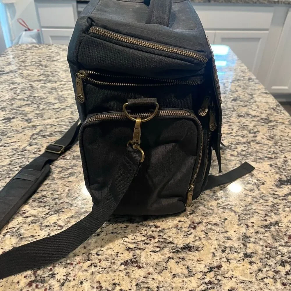 D&D Bag of Holding DM Dungeon Master Messenger Bag Crossbody Patches TTRPG